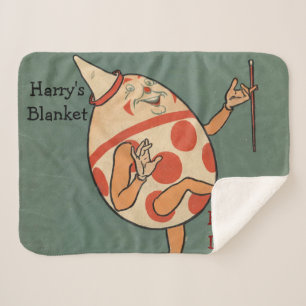Humpty Dumpty Kids' Personalized Sherpa Blanket