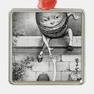 Humpty Dumpty Metal Ornament