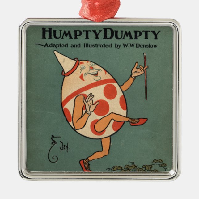 Humpty Dumpty Metal Ornament (Front)