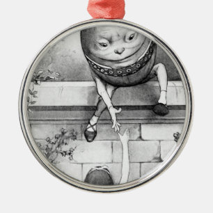 Humpty Dumpty Metal Ornament