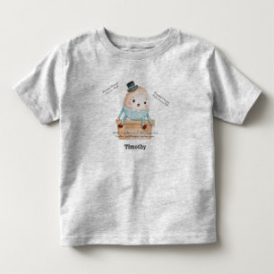 Humpty Dumpty Personalized Toddler T-shirt