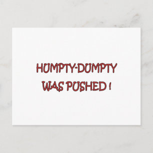 Humpty-Dumpty Postcard