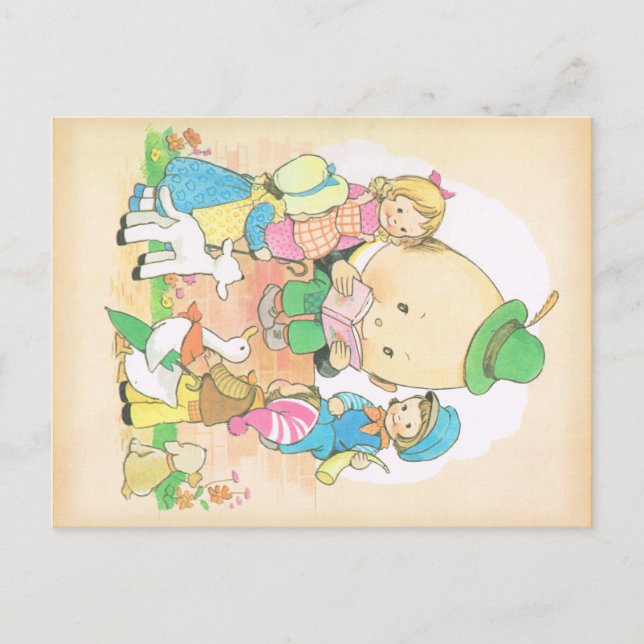 Humpty Dumpty Postcard (Front)