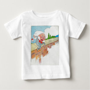 Humpty Dumpty sat on a wall Baby T-Shirt