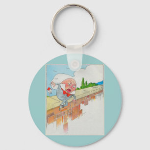 Humpty Dumpty sat on a wall Keychain