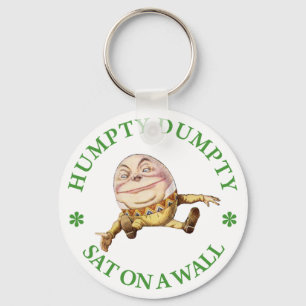 HUMPTY DUMPTY SAT ON A WALL - NURSERY RHYME KEYCHAIN