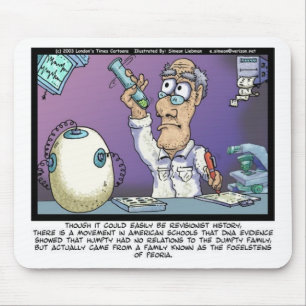 Humpty Geneology Funny Gifts Tees & Collectibles Mouse Pad