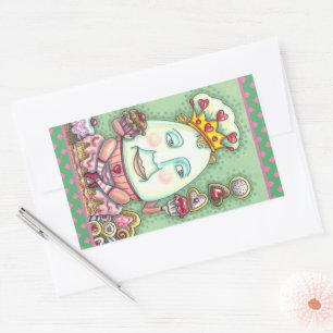 HUMPTY KING OF HEARTS AND CONFECTIONS, VALENTINE STICKER