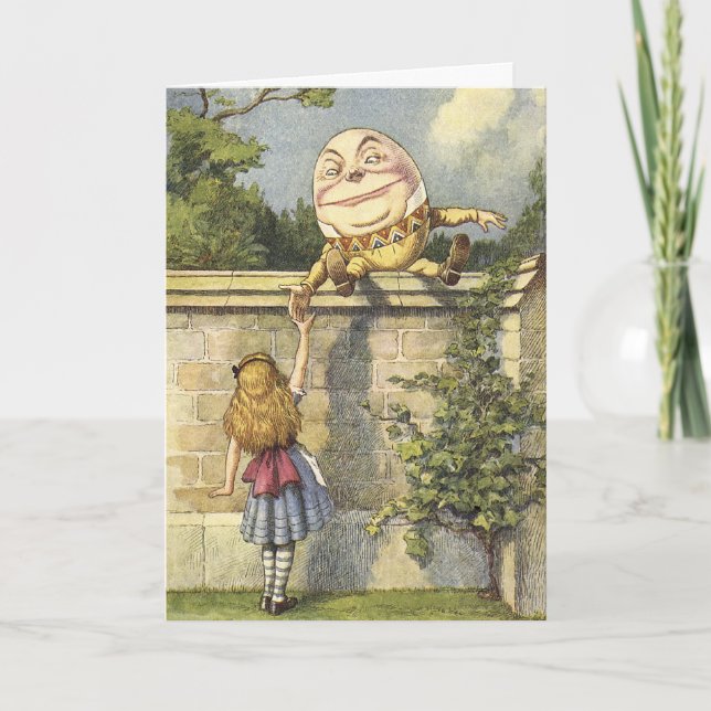 HumptyDumpty Greeting Card (Front)