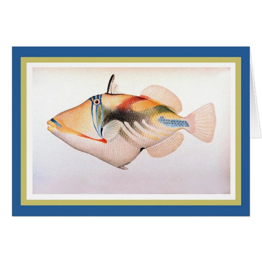 Humuhumu Apua'a Fish Card
