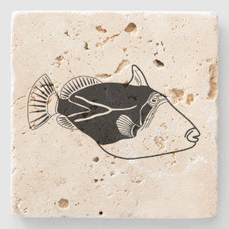 Humuhumunukunukuapua'a Stone Coaster