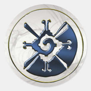 Hunab Ku Classic Round Sticker
