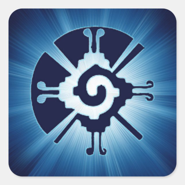 Hunab Ku Galactic Center Square Sticker (Front)