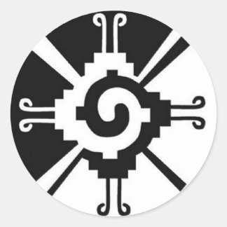 Hunab Ku - Papillon galactique maya - Sticker