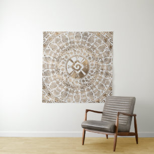 Hunab Ku Pastel gold #2 Tapestry