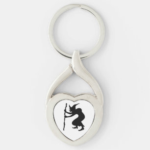 HUNCHBACK HALLOWEEN WITCH KEYCHAIN