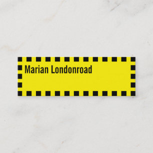 Hunde Taxi Mini Business Card