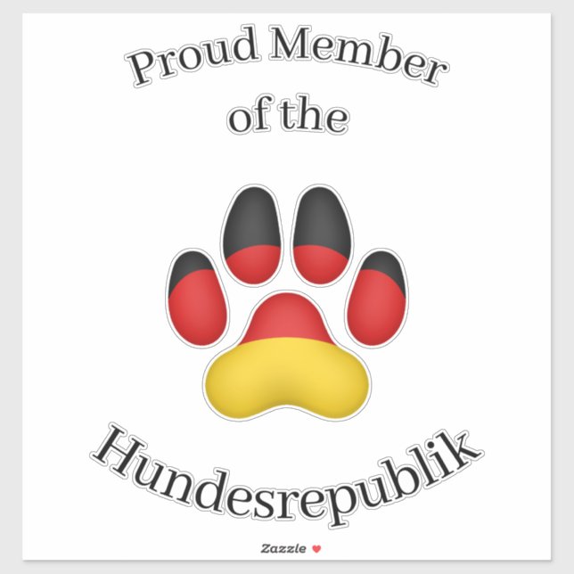 Hundesrepublik German Dog Breeds (Sheet)