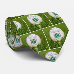 Hundred Dollar Golf Ball  Tie