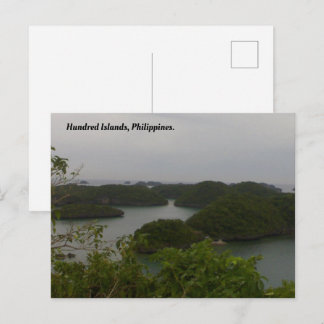 Hundred Islands, Philippines (3) Postcard