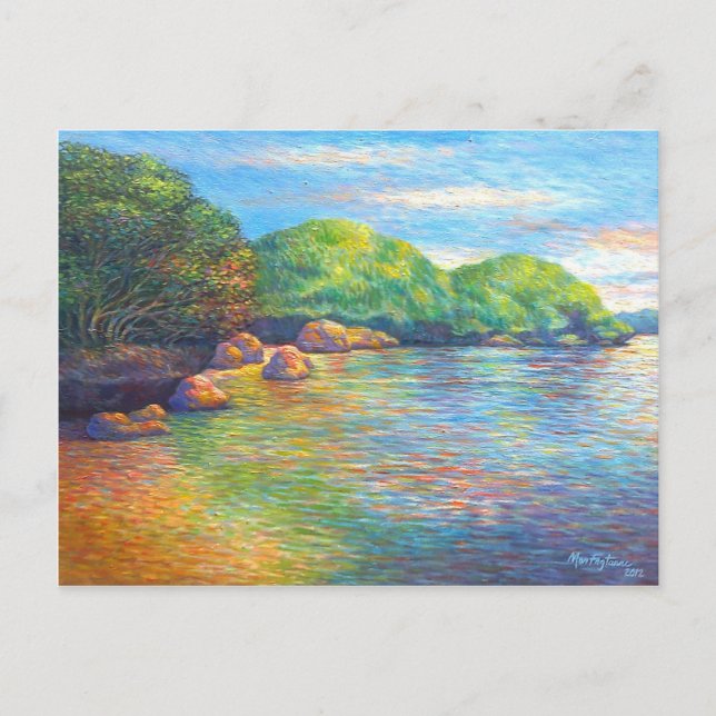 Hundred Islands, Philippines Postcard (Front)