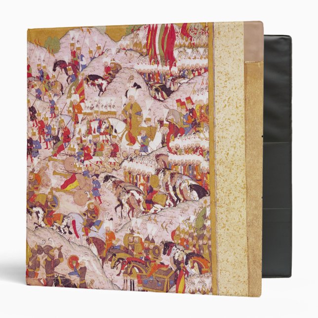 Hunername' manuscript: Suleyman Binder (Front/Inside)