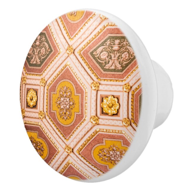 Hungarian Architecture Ceramic Pull (Right)