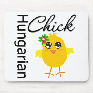 Hungarian Chick Mouse Pad