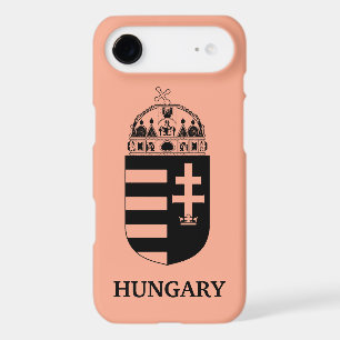 Hungarian Coat of Arms Contemporary Monochrome Art