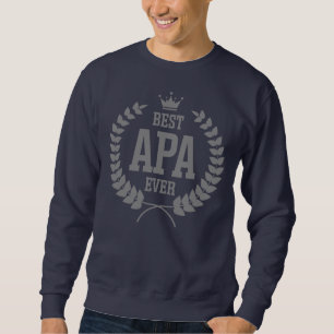 Hungarian Dad Apa Clothing Best Apa Ever Sweatshirt