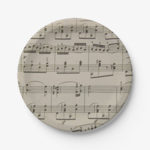 Hungarian Dance No. 5 Paper Plate