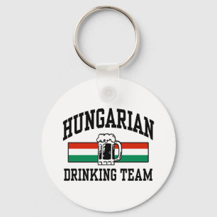 Hungarian Drinking Team Keychain