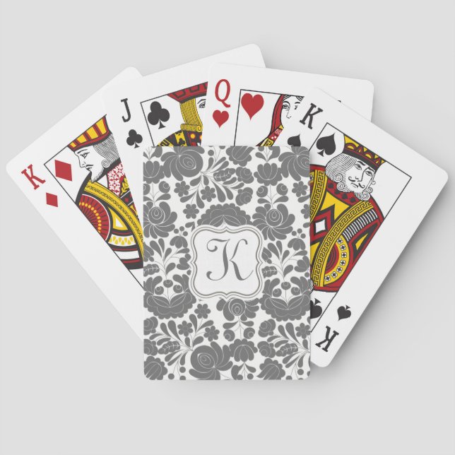 Hungarian Elegance Playing Cards (Back)