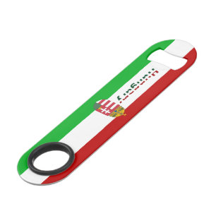 Hungarian flag-coat of arms bar key