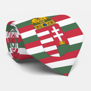Hungarian Flag & Coat of Arms, Flag of Hungary Tie