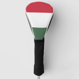 Hungarian flag golf head cover