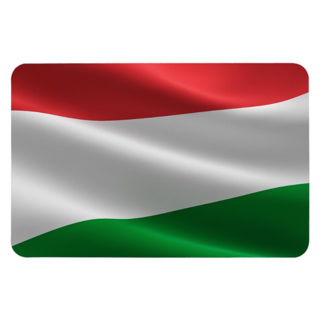 Hungarian Flag magnet (Horizontal)