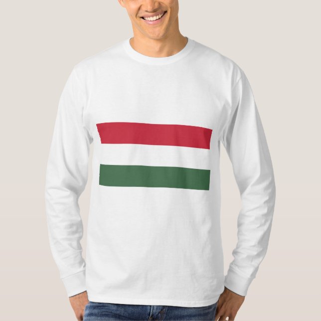 Hungarian Flag T-Shirt (Front)