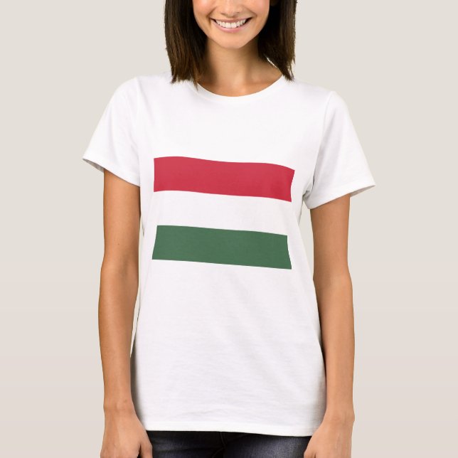 Hungarian Flag T-Shirt (Front)