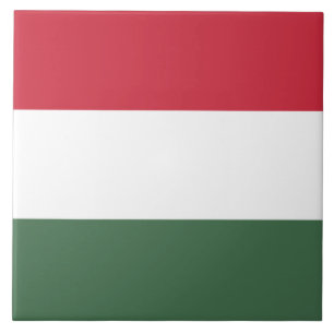 Hungarian Flag Tile