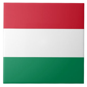 Hungarian Flag Tile