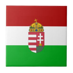 Hungarian flag tile