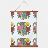 Hungarian Floral - kalocsai motifs 