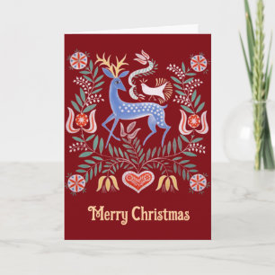 Hungarian Folk Art Card