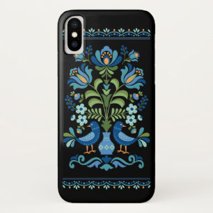 Hungarian Folk Design Birds Case-Mate iPhone Case