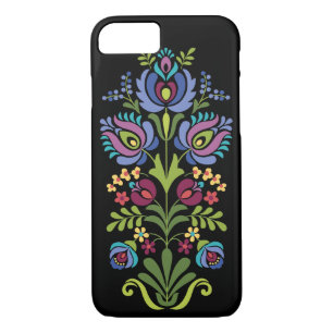 Hungarian Folk Design Lavender Floral Case-Mate iPhone Case