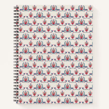 Hungarian Folk Floral Pattern