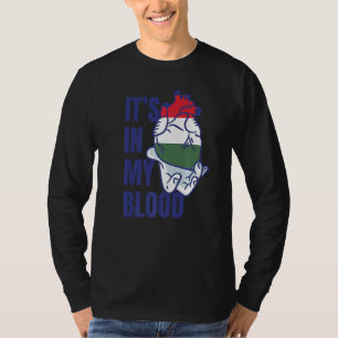 Hungarian Heart Blood Veins Hand Flag Hungary T-Shirt