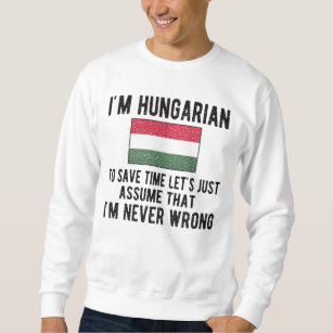 Hungarian Heritage Hungary Roots Hungarian Flag Sweatshirt