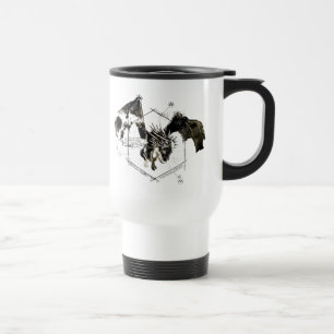 Hungarian Horntail Dragon Travel Mug